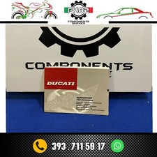 LIBRETTO USO E MANUTENZIONE DUCATI SUPERSPORT 750 DESMODUE 1992 5 LINGUE NUOVO