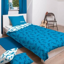 Fortnite Emotes Set Letto Singolo Copripiumino 140x200cm Federa 100% Cotone
