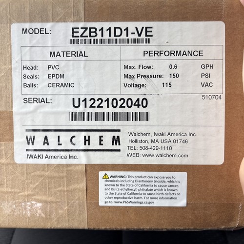 Pompa dosatrice walchem - pompa,
