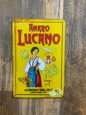 Insegna in metallo, Amaro