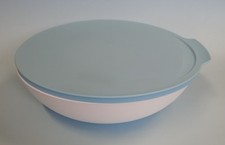 TUPPERWARE  Ciotola Salatiera ALLEGRA 1.5 lt bianco e celeste