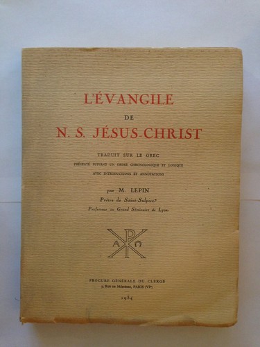 Evangile s jesus - l'evangile, n.