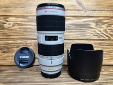 Canon EF 70 mm - 200 mm F/2.8 EF IS II USM per Canon - Bianco