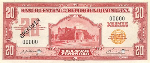 Repubblica dominicana pesos - repubblica, 20