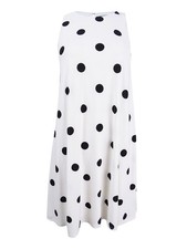 Lauren by Ralph Lauren Women's Polka Dot Dress (0, Cream/Black)