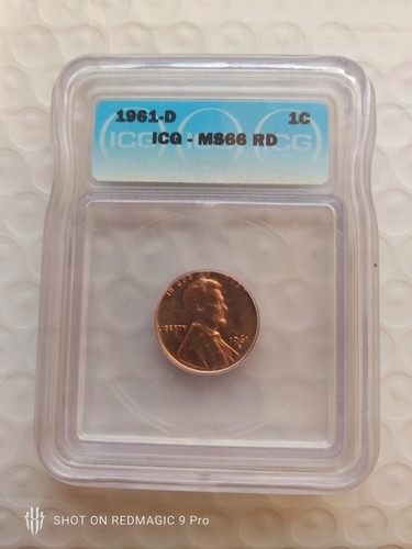 1961 ms66 penny - ms66,