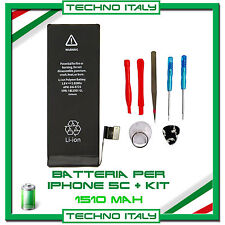 BATTERIA PER APPLE IPHONE 5C 1510 mAh ✚ KIT CACCIAVITI ✚ PARI ALL'ORIGINALE