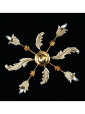 ANTIQUE IVORY WOOD AND GOLD