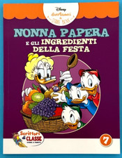 SCRITTORI DI CLASSE 7 - NONNA PAPERA E GLI INGREDIENTI DELLA FESTA - DISNEY[f12]