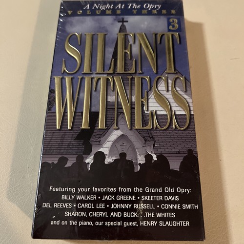 Silent witness volume vhs - witness,