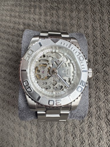 Seiko mod skeleton watch - seiko,