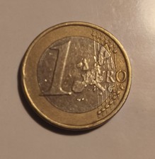 Rara Moneta Da 1 Un Euro Gufo Grecia 2002 Con " S " Nella Stella