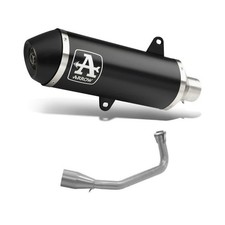 Kit marmitta ARROW Urban nera