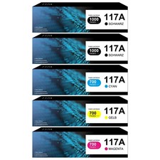 5 toner per HP 117A con chip