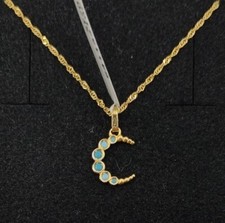 Pendente E Catenina Oro 18K