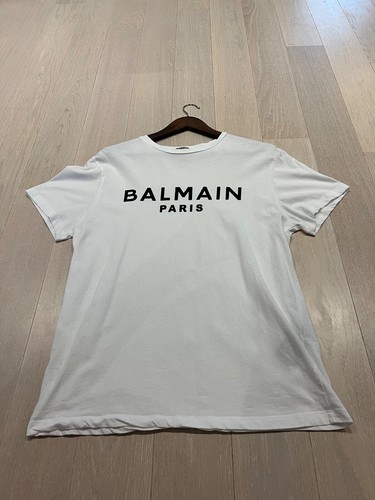Shirt balmain bianca con - balmain,