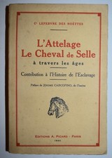 CAVALLO - fig. 1931 - EQUITAZIONE - 2 parti - ippologia - lefebvre - attelage