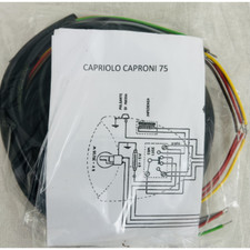 CAPRIOLO CAPRONI 75 CC IMPIANTO ELETTRICO CON SCHEMA