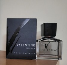 Profumo VALENTINO POUR HOMME eau de toilette spray 30 ml Vintage Nuovo