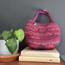 Borsa a mano vintage in feltro