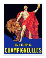 Pubblicità birra vintage arte