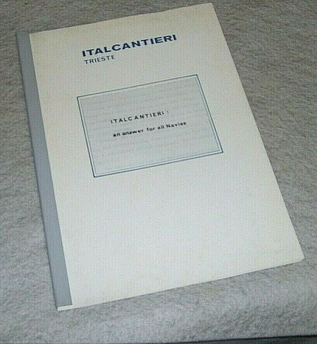 Italcantieri trieste naval - italcantieri,