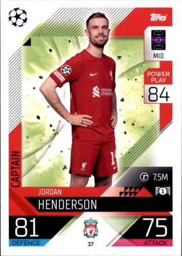Match attax champions - match, league