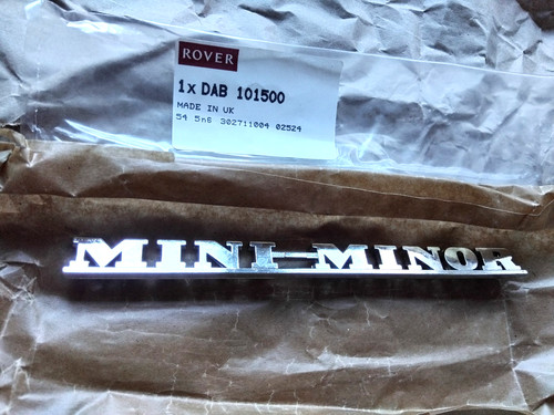 Classic mini minor cooper - minor, s