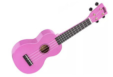 MAHALO Ukulele Rainbow rosa - Borsa inclusa