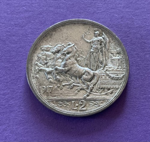 Italia regno lire 1917 - italia,