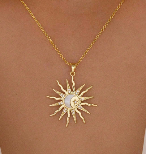 Collana alla moda minimalista
