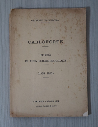 Carloforte storia una - carloforte., di