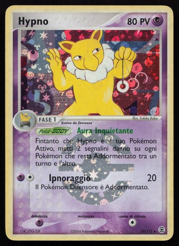 Pokemon tcg hypno 112 - tcg,