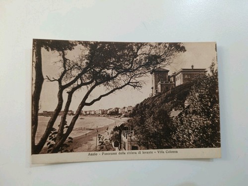 Cartolina anzio panorama - anzio, della