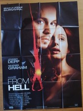 FROM HELL johnny depp affiche