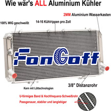 Radiatore 2 file per Toyota