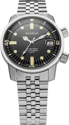 Benrus ss ultra deep - benrus, ud-sa-bk-ss