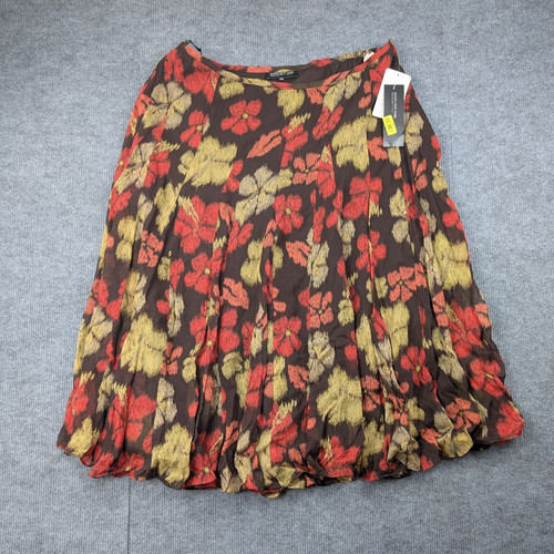 Gonna midi vintage seta donna