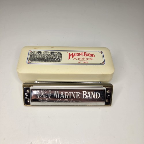 Armonica vintage hohner marine - vintage,