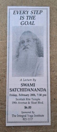 Vintage swami satchidananda - vintage,