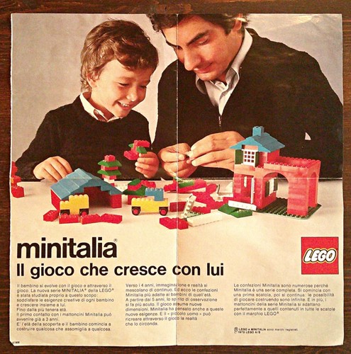 Brochure pubblicitaria lego - brochure,
