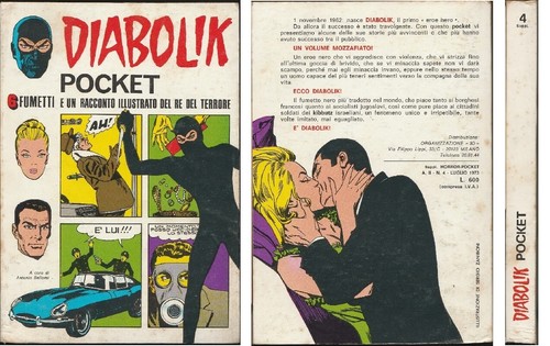 Diabolik pocket suppl horror - diabolik, suppl.