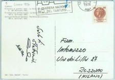 67416 - Storia Postale ITALIA - FRANCOBOLLO SPECIALE: Funghi TARTUFI 1976