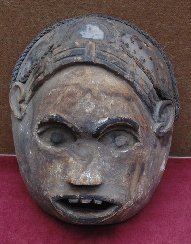 Très rare ancien - très, masque