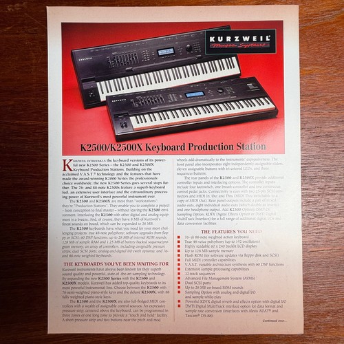 Vintage kurzweil k2500 - kurzweil,