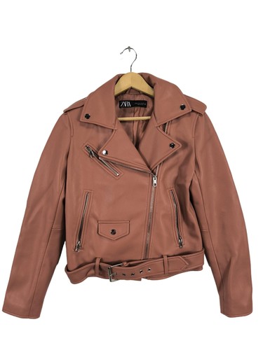 Zara giacca ecopelle donna - zara, in