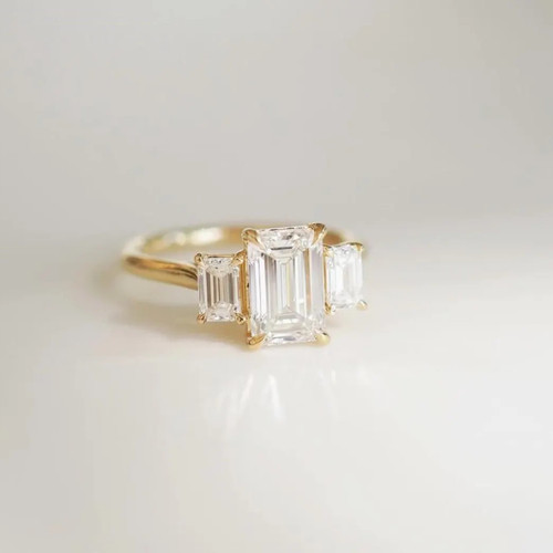 Anello fidanzamento con tre - anello,