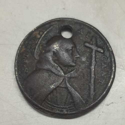 Medaglia religiosa antica san - religiosa,