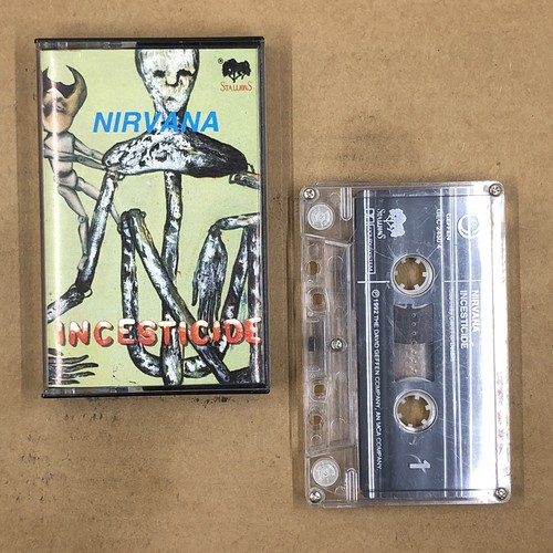 Nirvana cassette tape - nirvana,