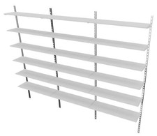 Scaffale a parete sistema di